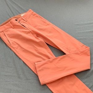 Rag and Bone trendy orange creamsicle pants